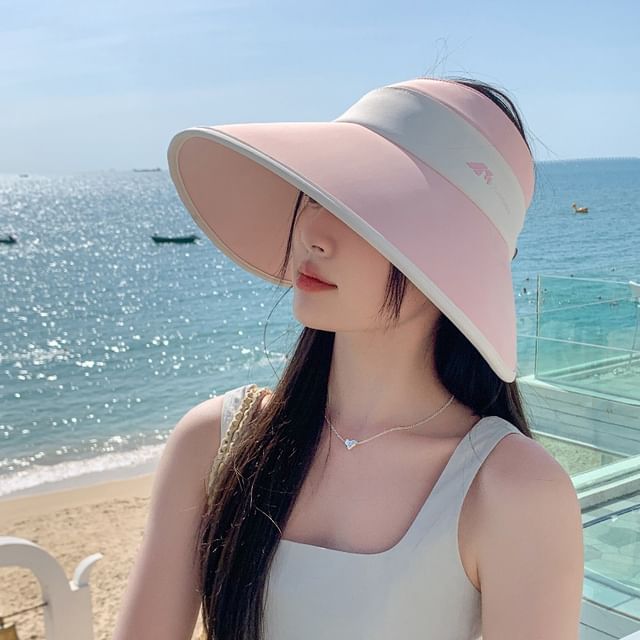 Sun Tone Wide Two Brim Visor