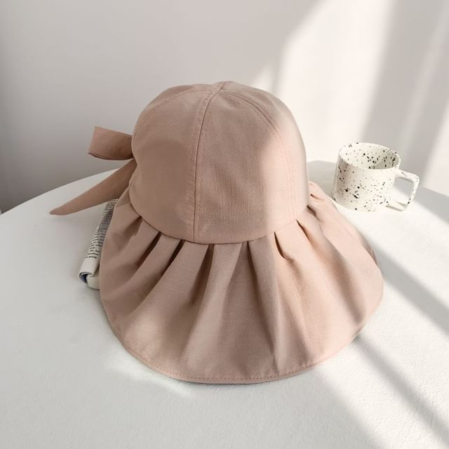 Hat Plain Ruched Sun