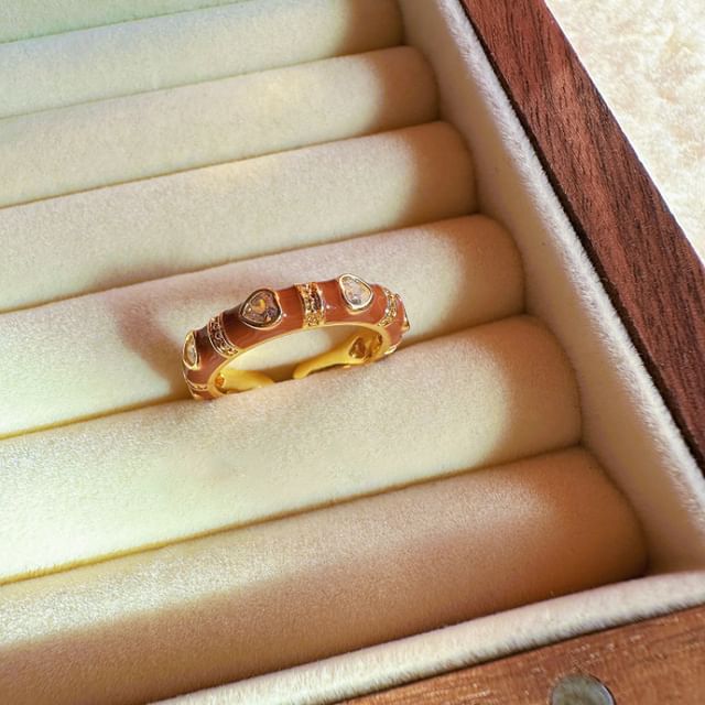 Glazed Open Ring