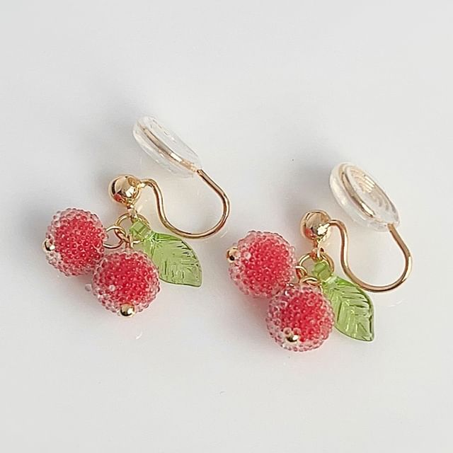 Cuff Ear Alloy Fruit Resin