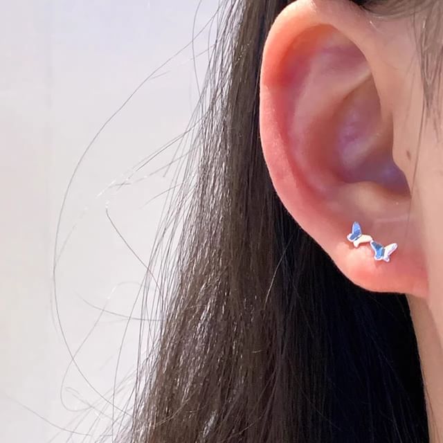 Earring Butterfly Stud