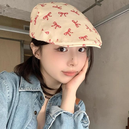Print Cap Bow Flat