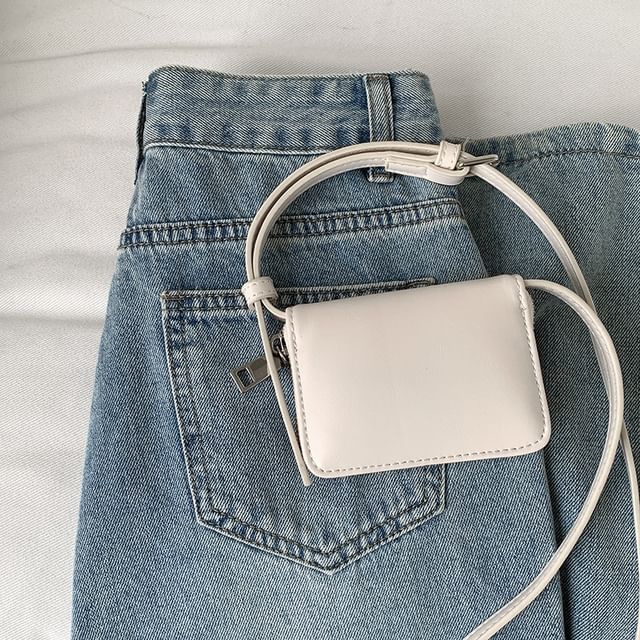 Bag Plain Crossbody Faux Leather