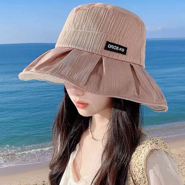 Bucket Hat Wide Brim Plain