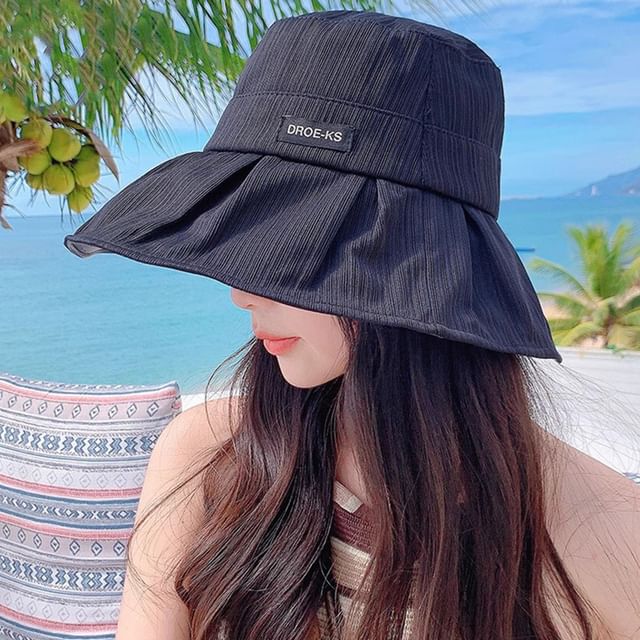 Bucket Hat Wide Brim Plain