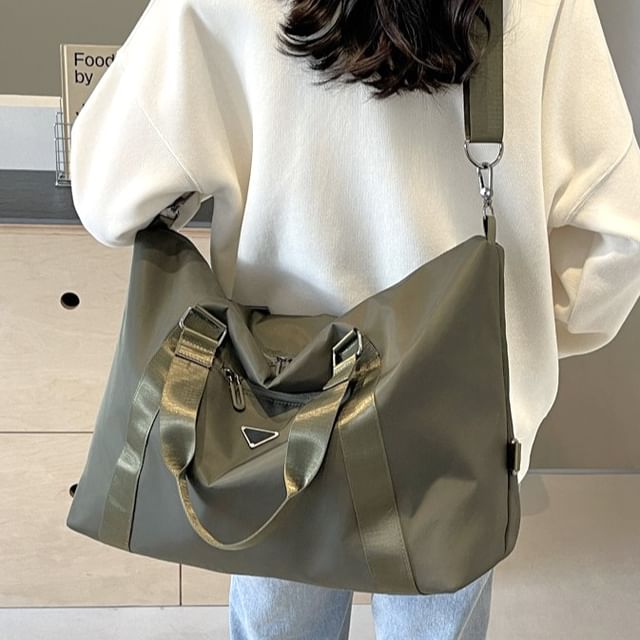 Travel Plain Bag Zip Duffel