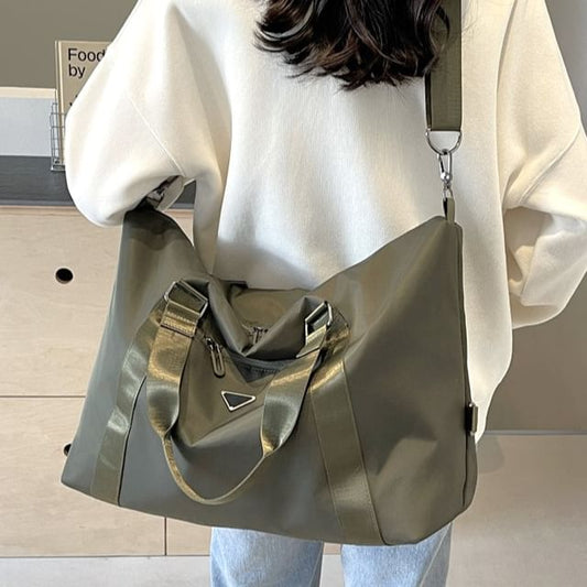 Travel Plain Bag Zip Duffel