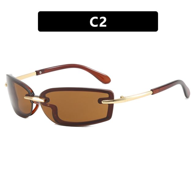 Frameless Sunglasses