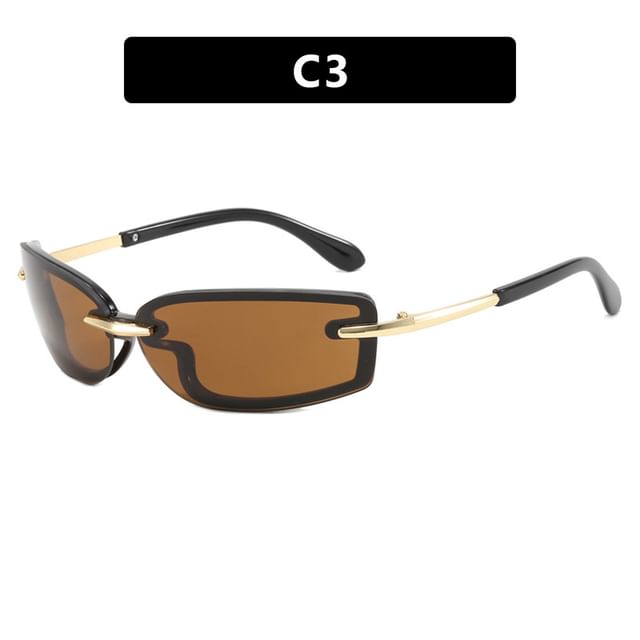 Frameless Sunglasses