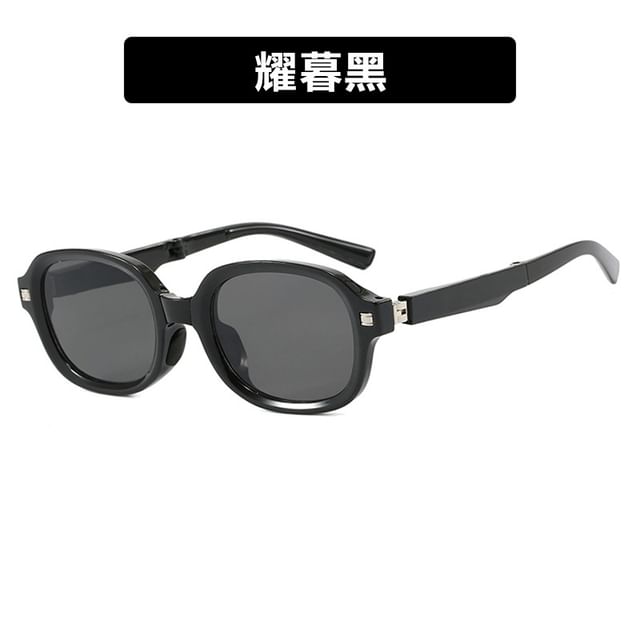 Oval Sunglasses Foldable