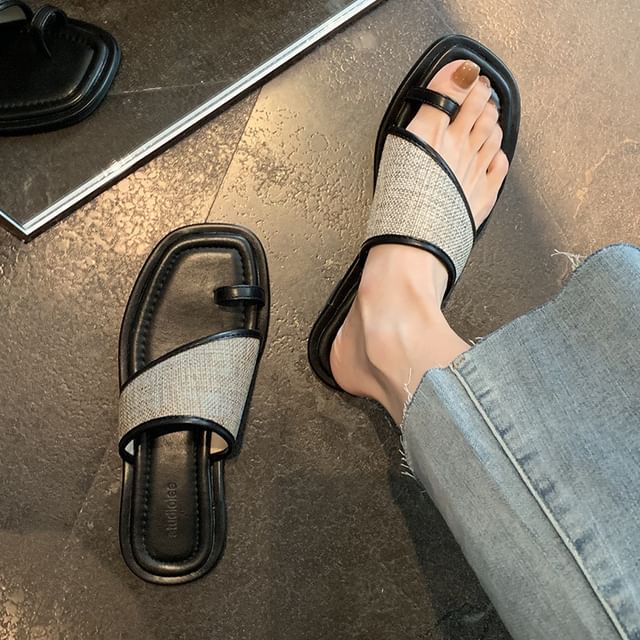 Toe Sandals Slide Loop