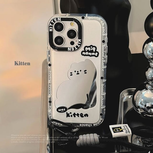Mirror Phone Case Cat