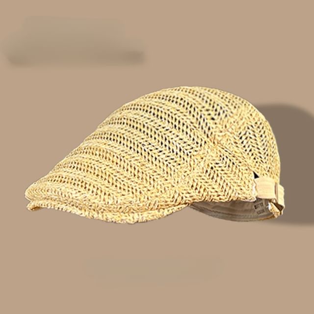 Newsboy Cap Straw