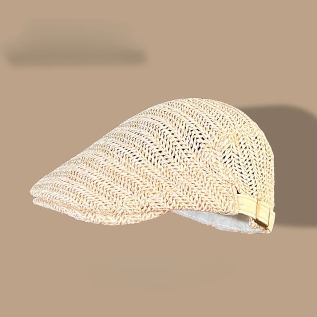 Newsboy Cap Straw