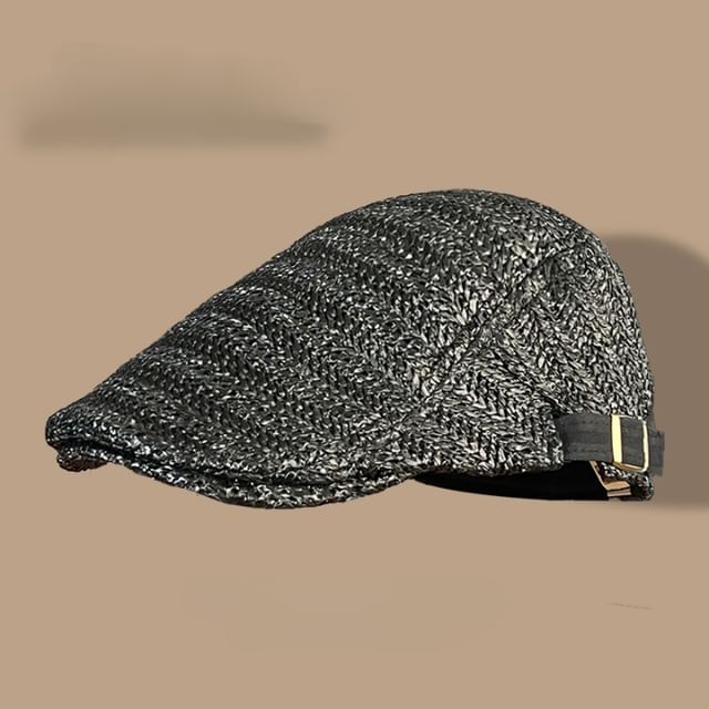 Newsboy Cap Straw