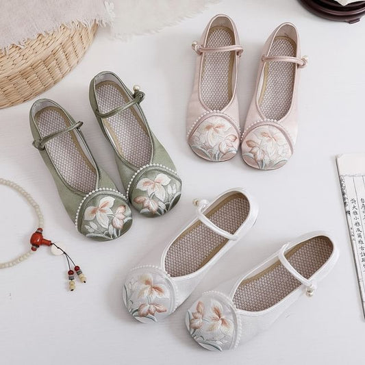 Embroidered Textile Flats
