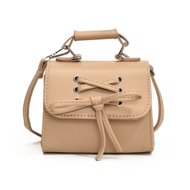 Bowknot Flap Crossbody Bag