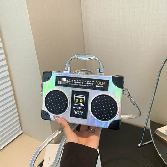 Bag Box Top Handle Radio Crossbody