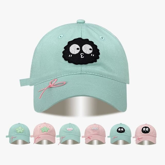 Applique (Various Designs) Ribbon Baseball Cap