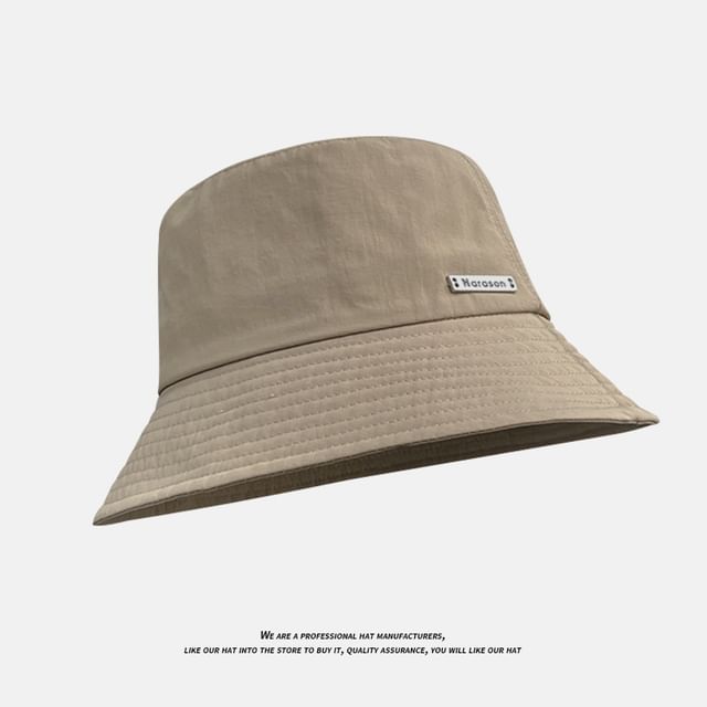 Metal Bucket Plate Hat