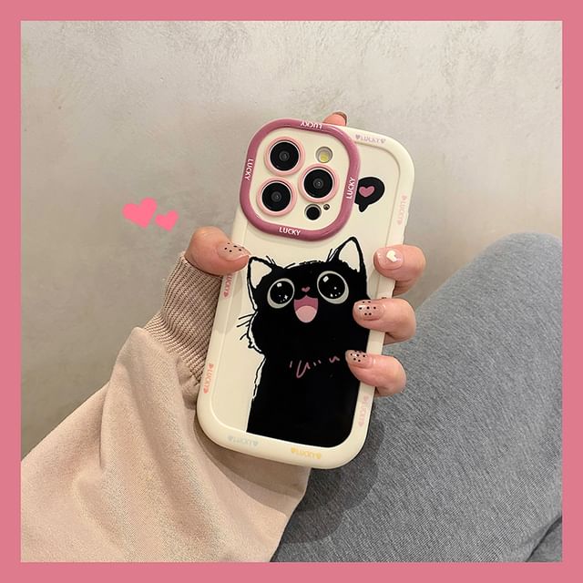 Set / Phone Cat Case Strap