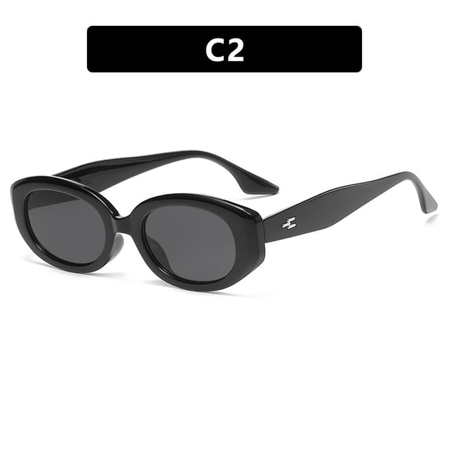Oval Vintage Sunglasses
