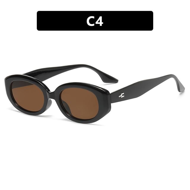 Oval Vintage Sunglasses