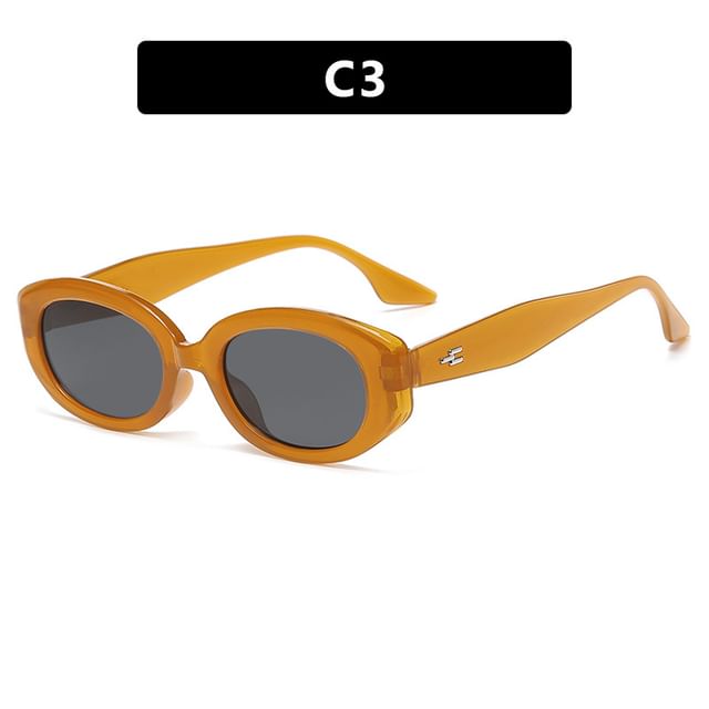 Oval Vintage Sunglasses