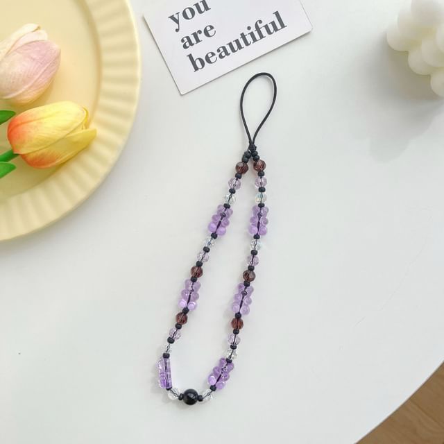 Bead Strap Phone Plastic