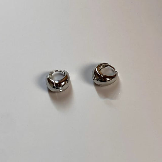 Huggie Metallic Earring