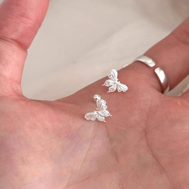 Butterfly Ear Stud