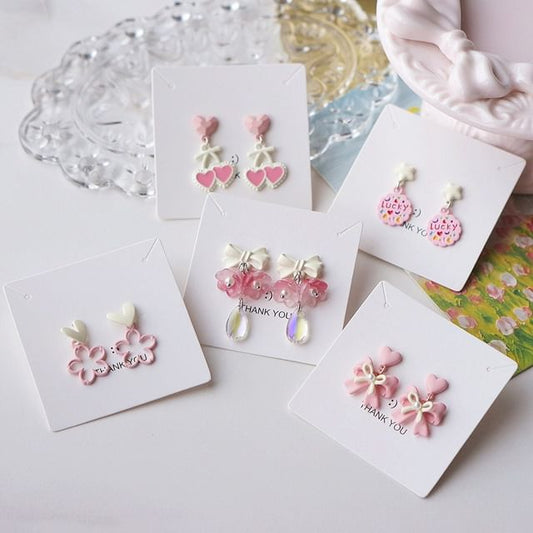 Drop Earring / Clip On Earring (Various Designs)