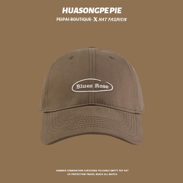 Cap Embroidered Letter Baseball