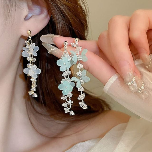 Earring Dangle Floral