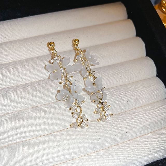 Earring Dangle Floral