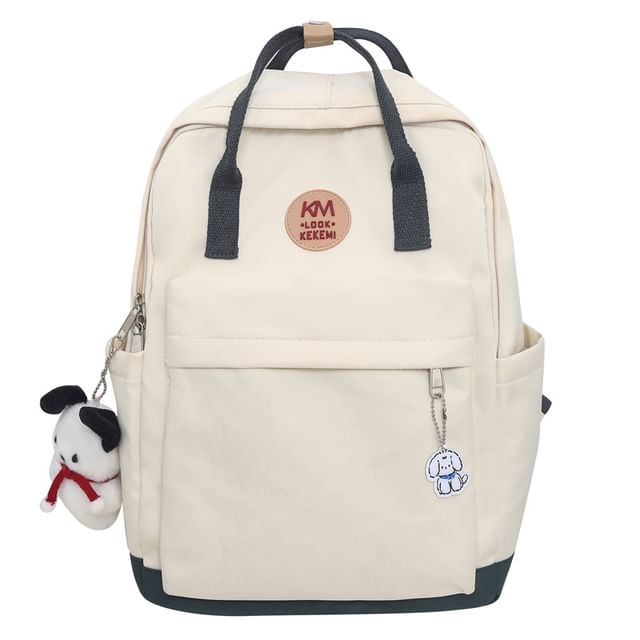 Backpack Applique Multi-Pocket