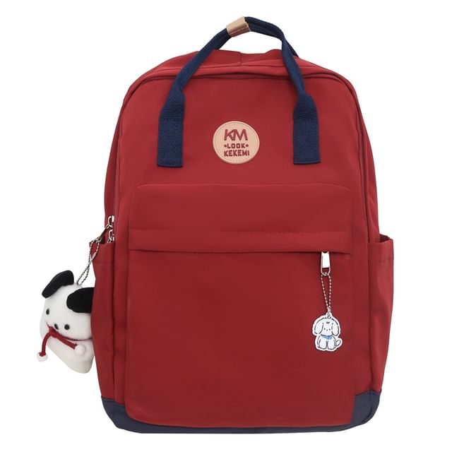 Backpack Applique Multi-Pocket