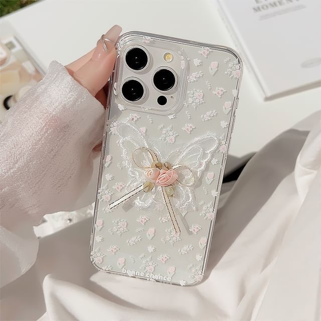Set Charm / Case Phone Butterfly