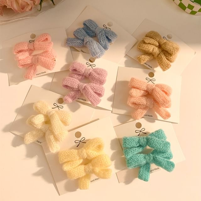 Ribbon Set Clip Hair