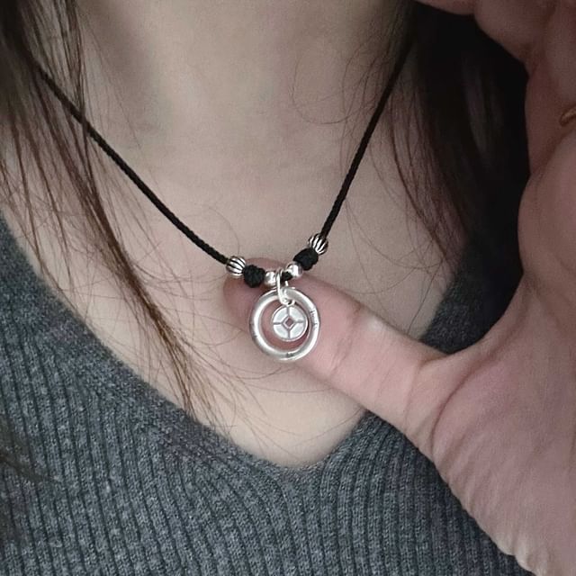 Fortune Silver Necklace Sterling