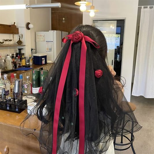 Ribbon Hair Tie Mesh