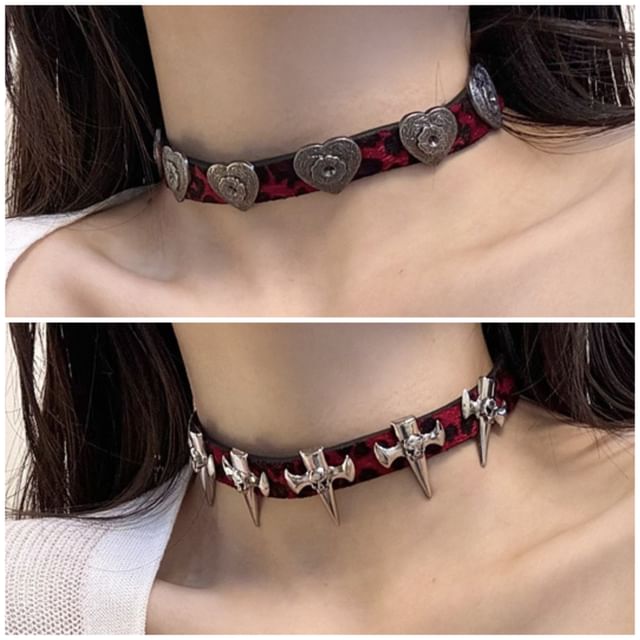 Choker Metal Accent