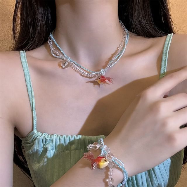 Necklace / Goldfish Bracelet
