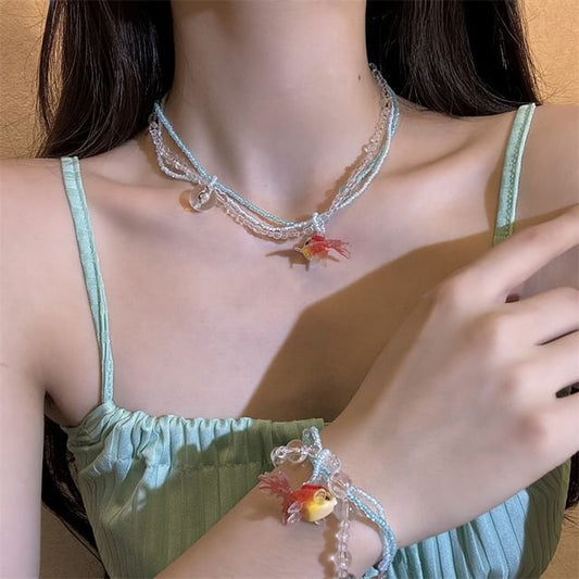Necklace / Goldfish Bracelet