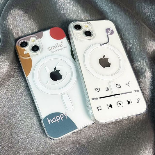 MagSafe) Print with (Compatible Case Phone Magnetic