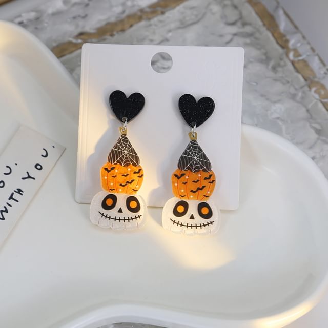 Halloween Drop Earring