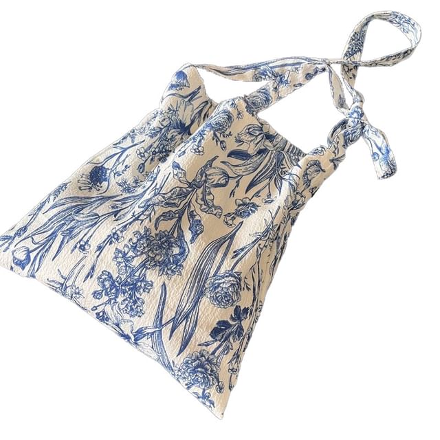 Tote Canvas Print Bag Floral