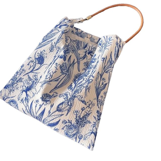 Tote Canvas Print Bag Floral