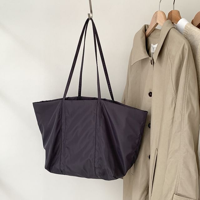 Nylon Bag Tote Plain