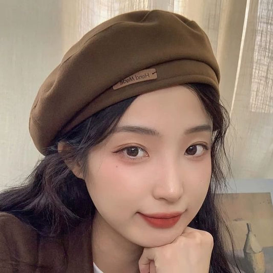 Wool Plain Beret Blend